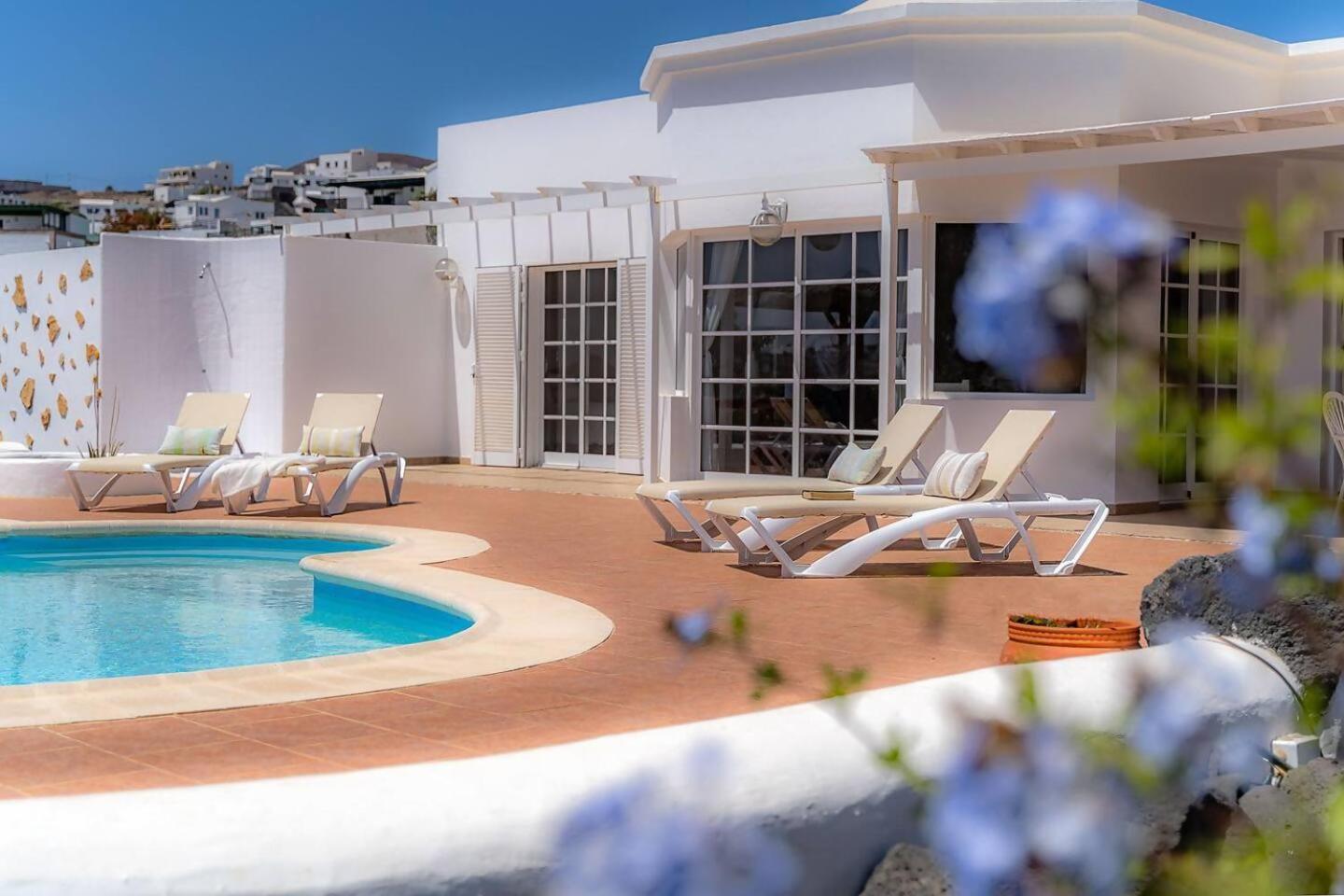 Amazing 3 Bedroom Ocean View With Pool Tías Exterior foto